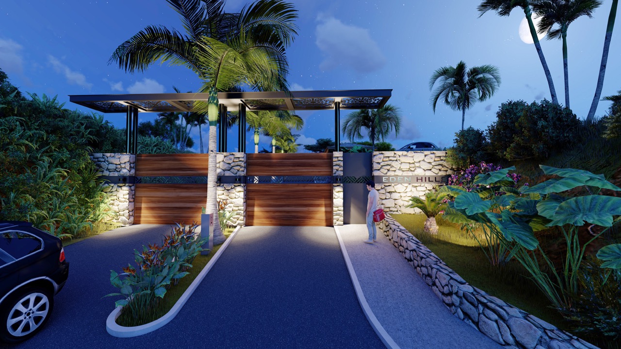 entrée de nuit résidence tahiti